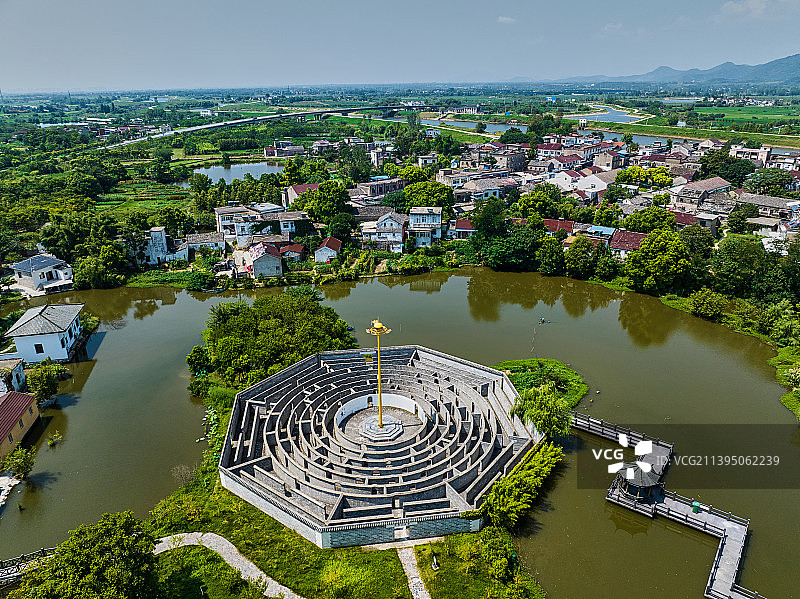 芜湖市南陵县许镇镇黄墓村风光图片素材
