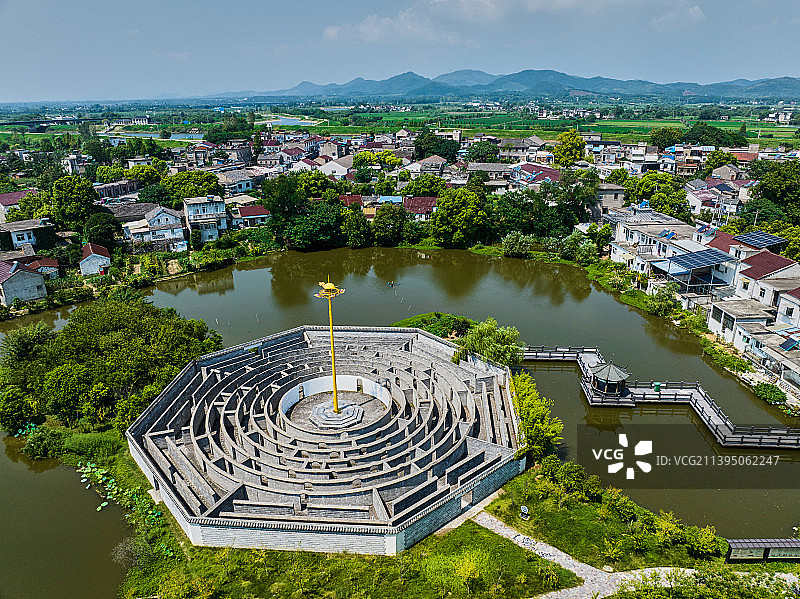 芜湖市南陵县许镇镇黄墓村风光图片素材