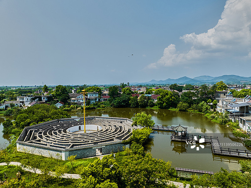 芜湖市南陵县许镇镇黄墓村风光图片素材