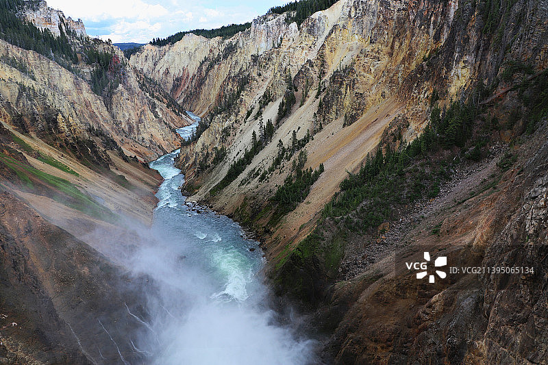 Grand Canyon of Yellowstone图片素材