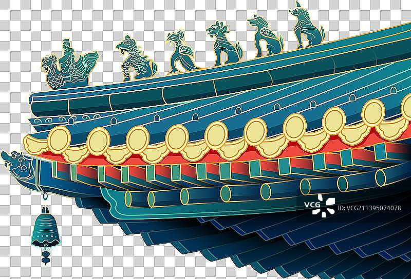 故宫国潮元素图片素材