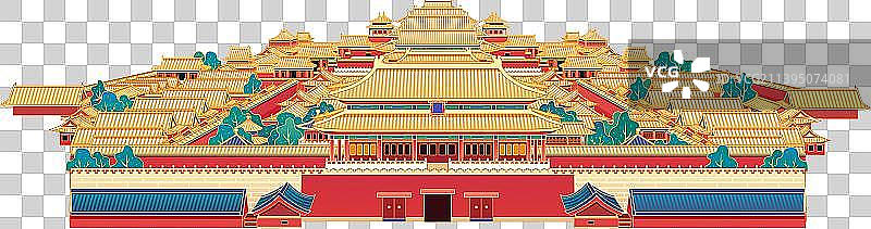 故宫国潮元素图片素材