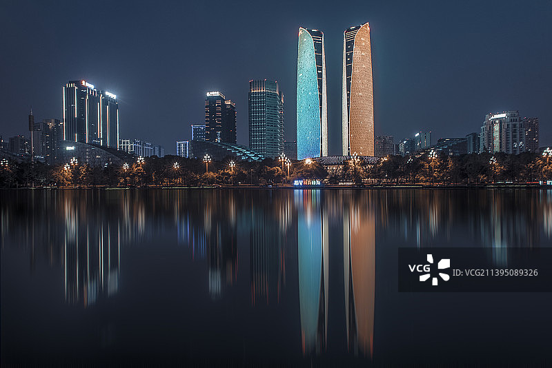 双子塔图片素材