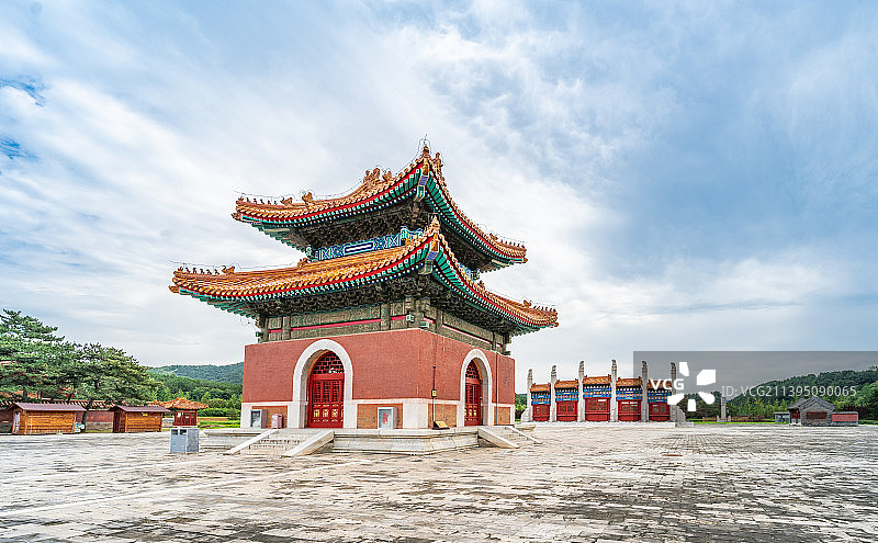 中国河北清西陵建筑风景图片素材
