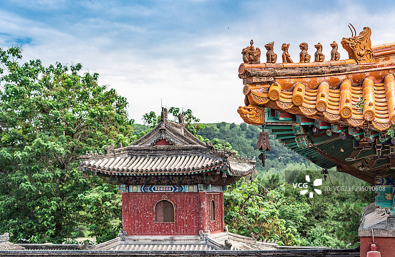 中国河北清西陵建筑风景图片素材