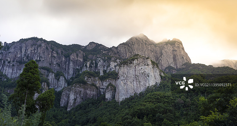 温州雁荡山大龙湫景区图片素材