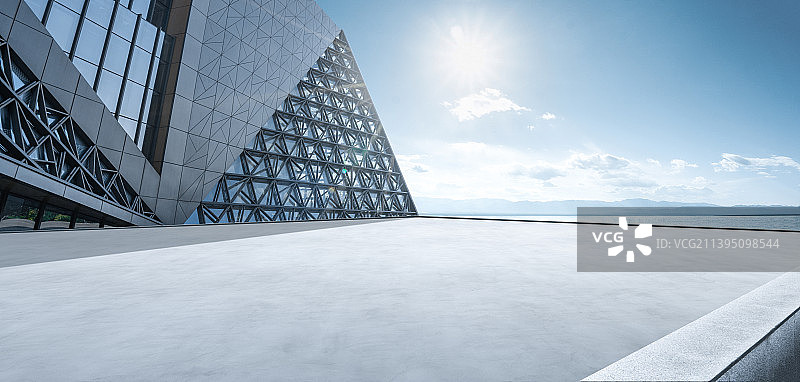 现代建筑路面图片素材