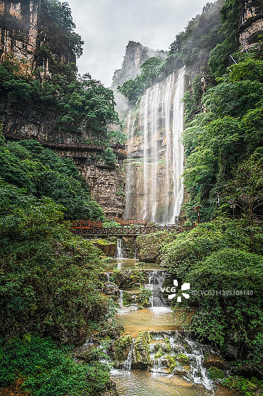 三峡大瀑布图片素材