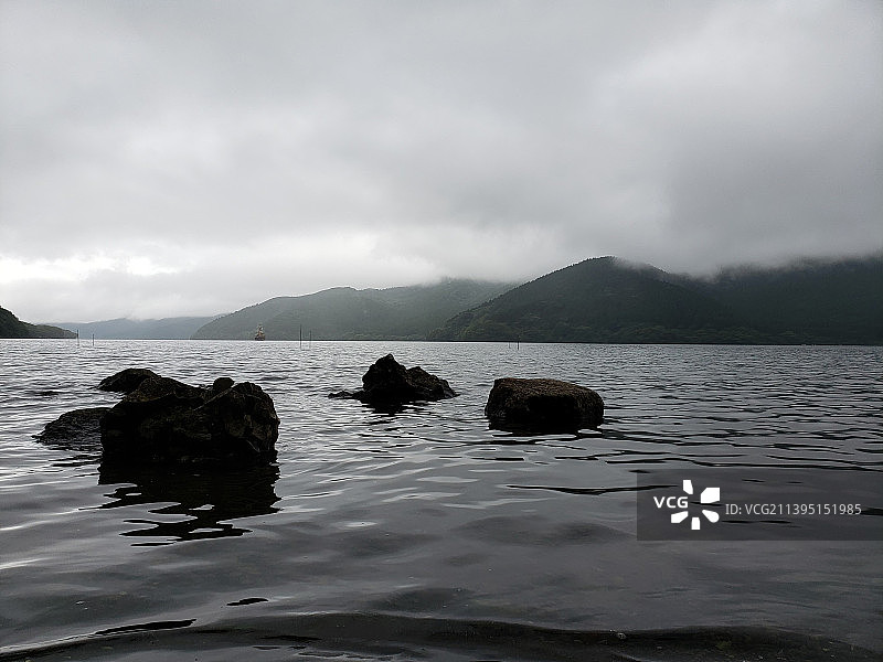 日本海,无滤镜拍摄,日本箱根图片素材