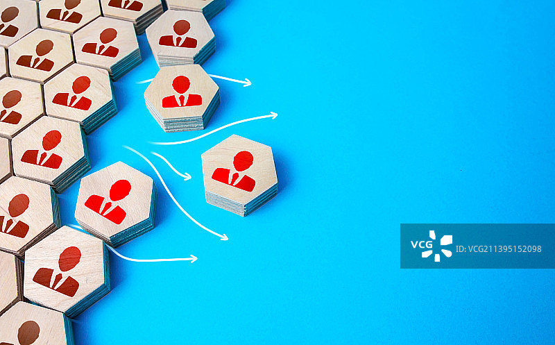 公司员工解散，乌克兰图片素材