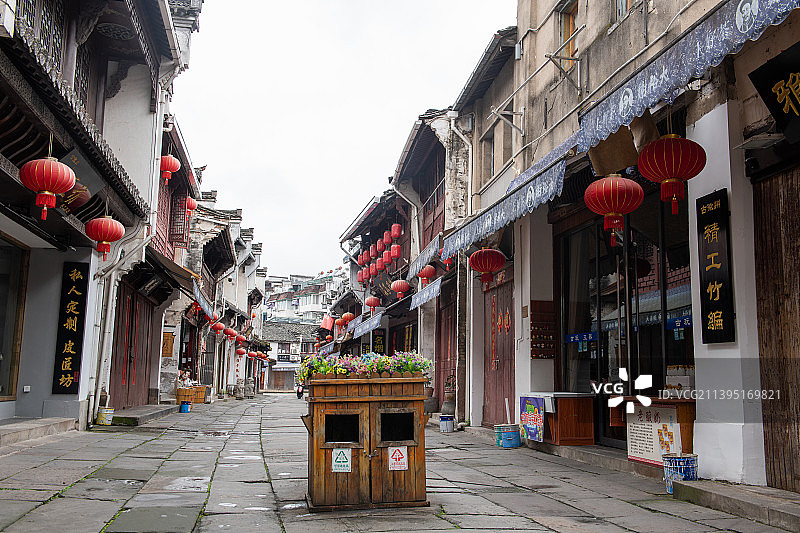 黄山市屯溪老街图片素材