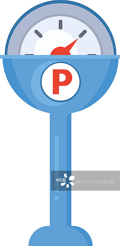 停车收费表信号图片素材