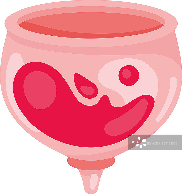 女性月经杯图片素材