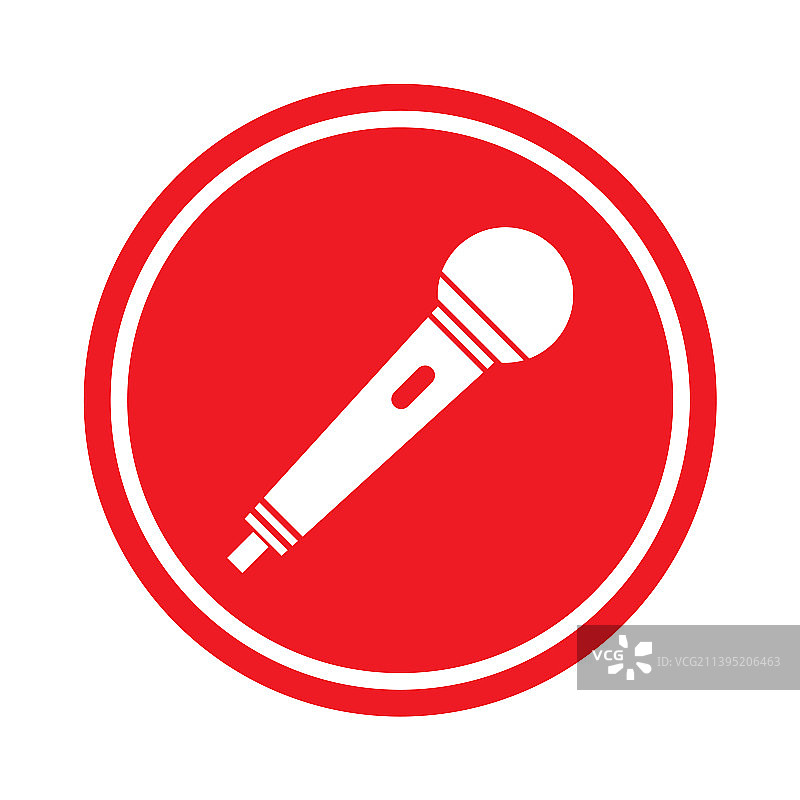 麦克风音频语音符号记录图标图片素材