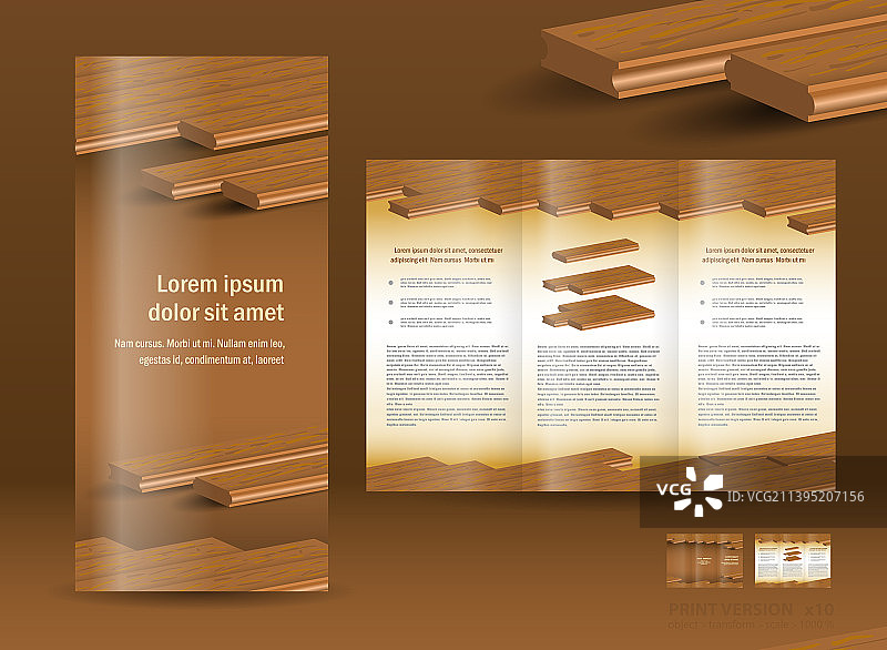 地面铺板宣传册设计模板文件夹图片素材