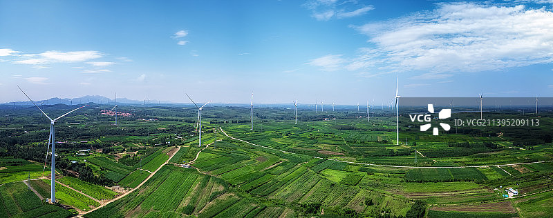 新能源风力发电设备图片素材