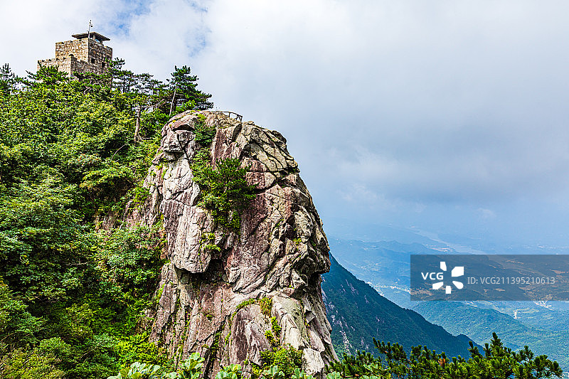 安徽六安金寨县天堂寨景区图片素材