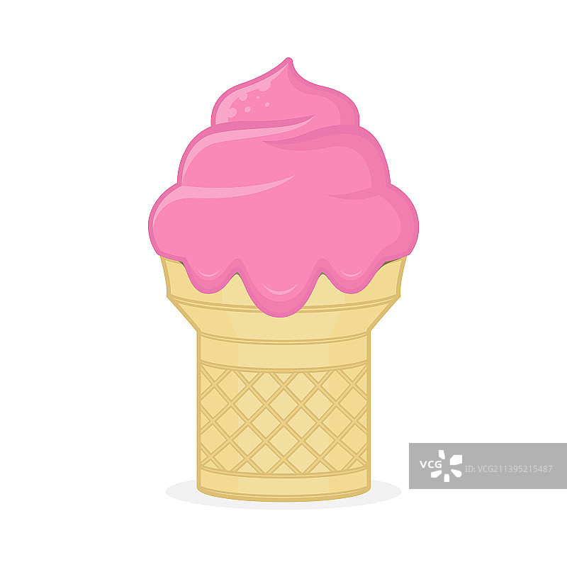 冰淇淋卡通设计图片素材