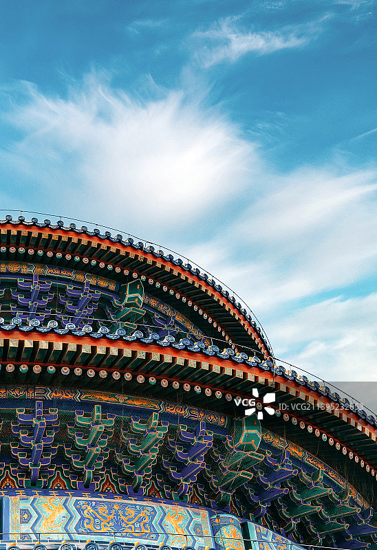 北京天坛古建筑图片素材