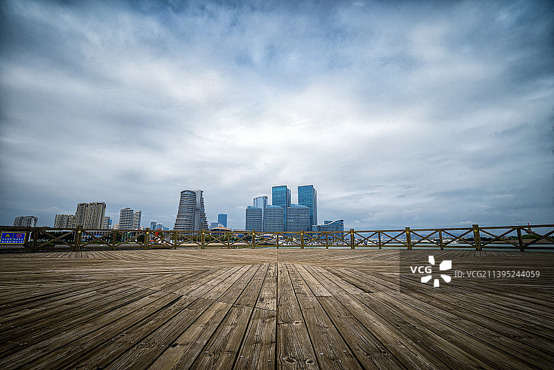 日照市CBD图片素材