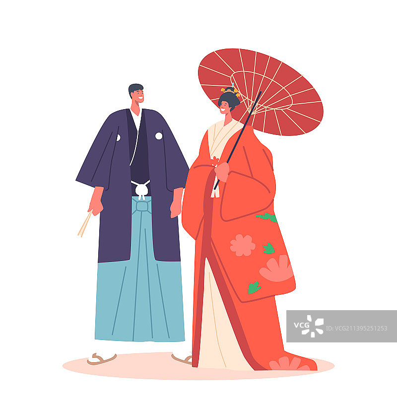 亚洲传统文化婚礼概念图片素材