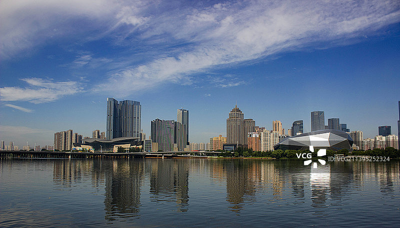 远眺沈阳盛京大剧院图片素材