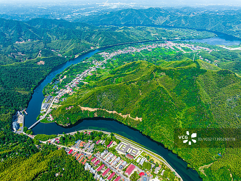 安徽六安西淠河风光图片素材