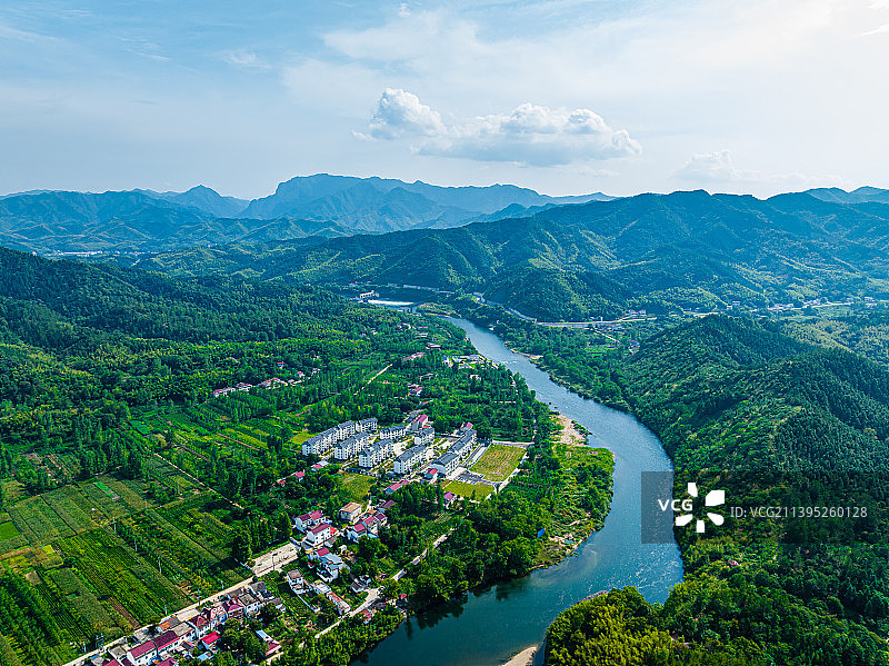 安徽六安西淠河风光图片素材