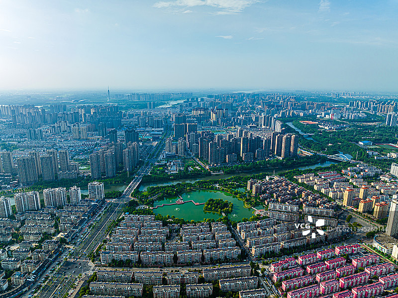 安徽六安裕安区航拍图片素材