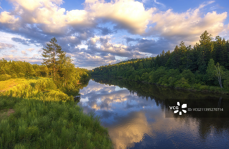 小兴安岭风光图片素材