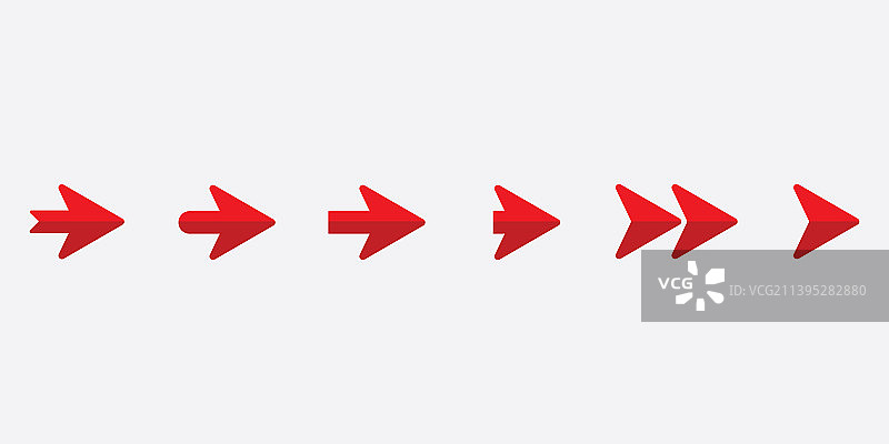 潮流箭头图标设计图片素材