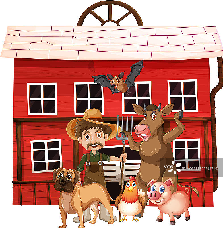 多种动物农业主题图片素材