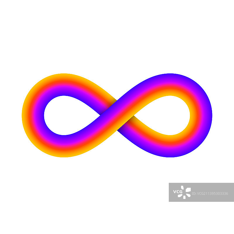 无限符号简约风格图标图片素材