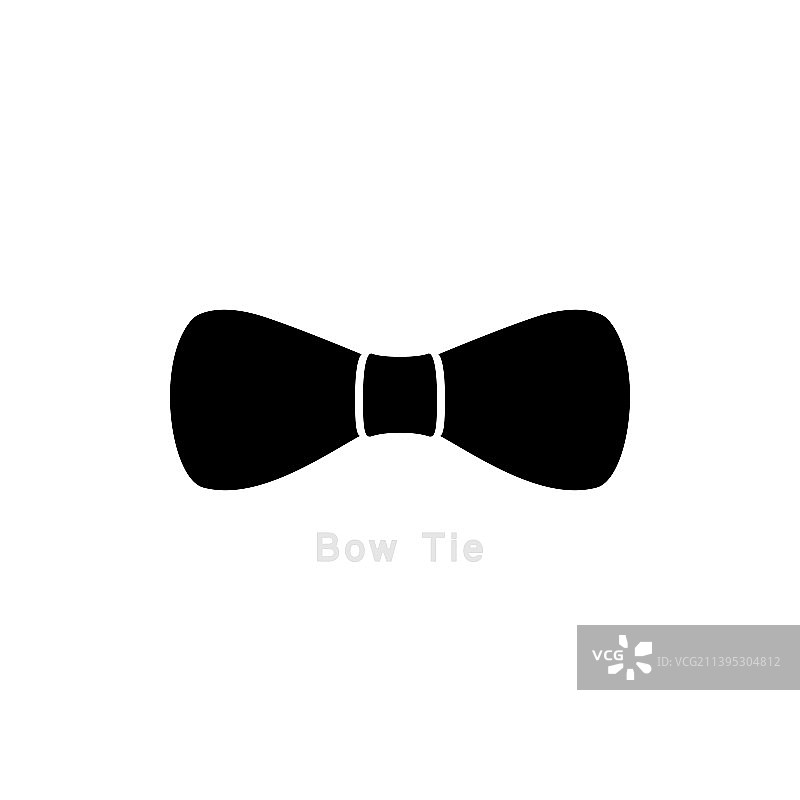 蝴蝶领带图标图片素材