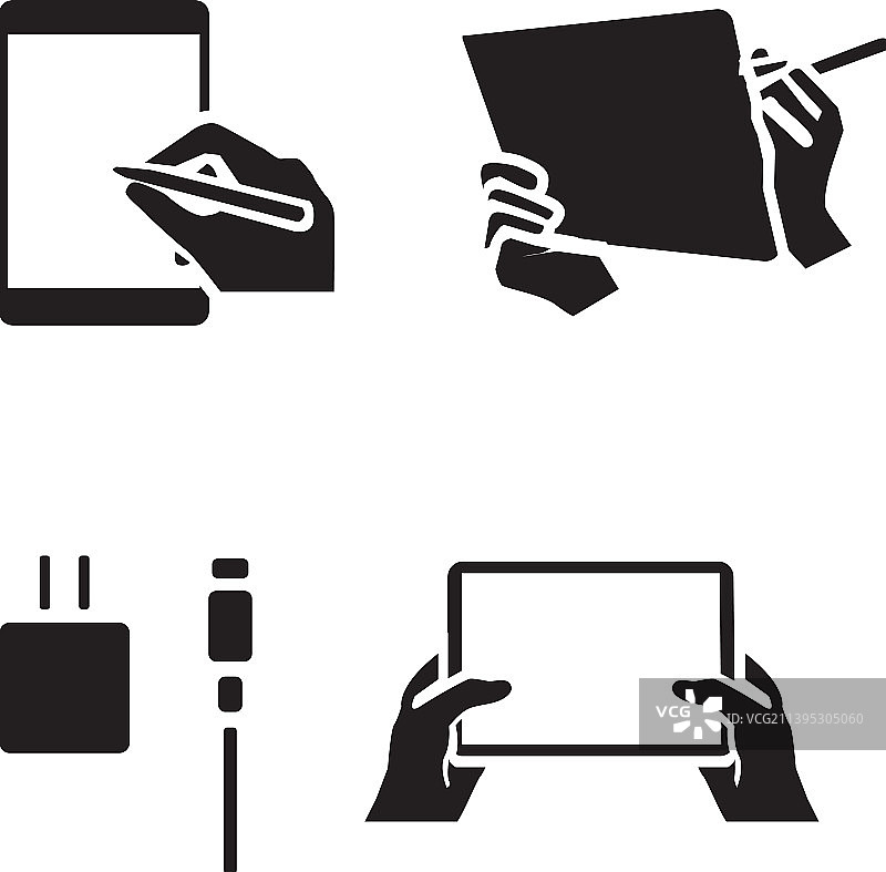 使用数位板的男人图片素材