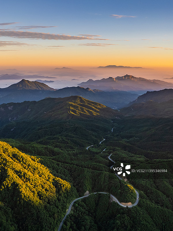 金寨马鬃岭图片素材