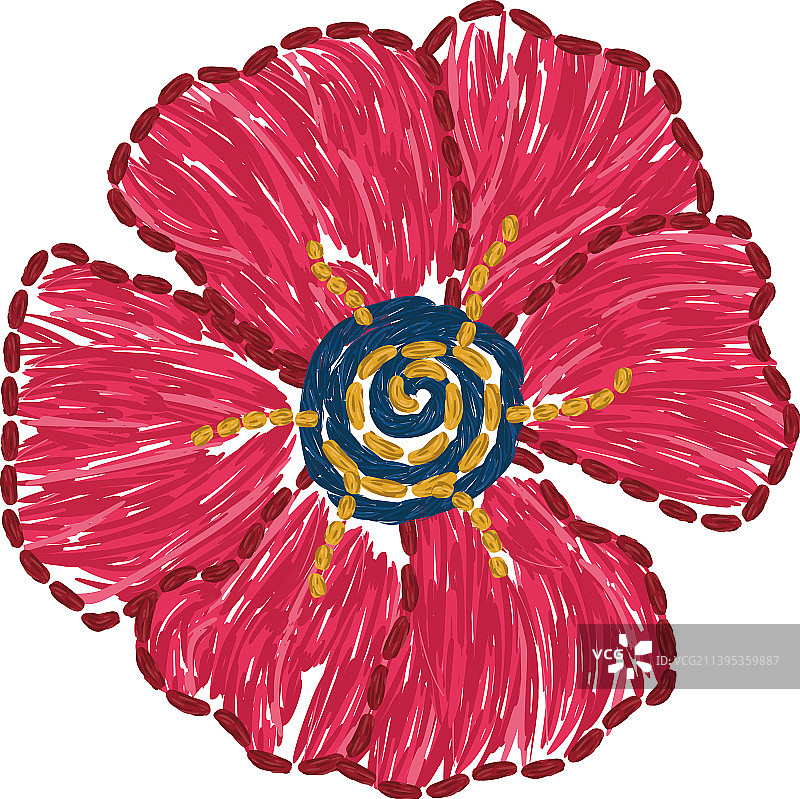 乌克兰刺绣装饰图案图片素材