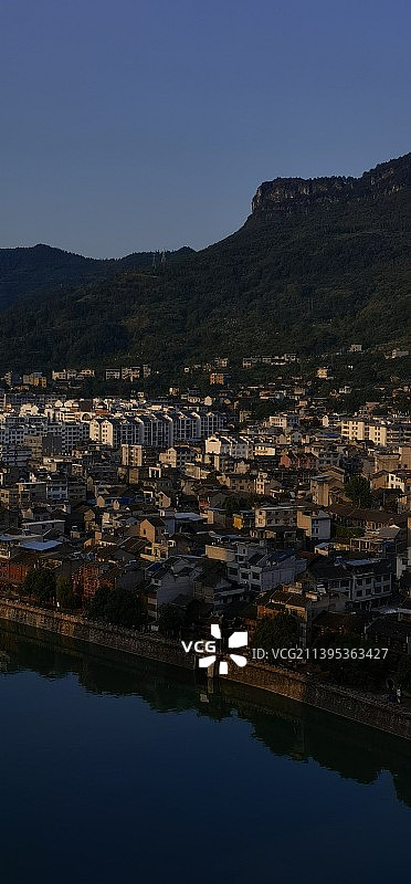 石阡县黄昏图片素材