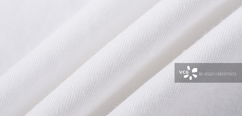 白色纯棉面料特写背景图片素材