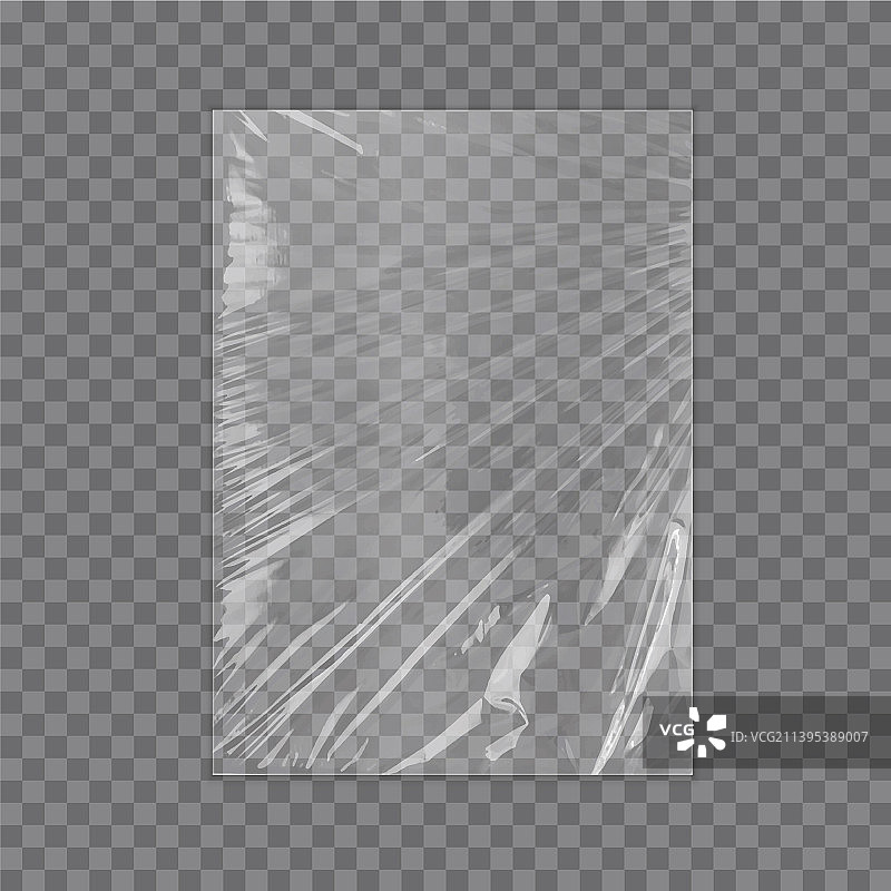 逼真的塑料包装聚乙烯封面纹理图片素材