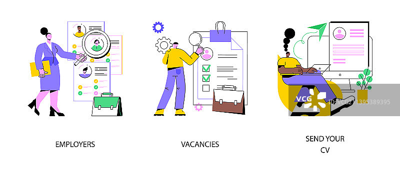 求职抽象概念图片素材