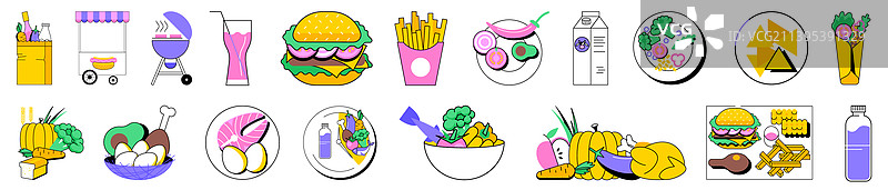 营养与膳食图片素材