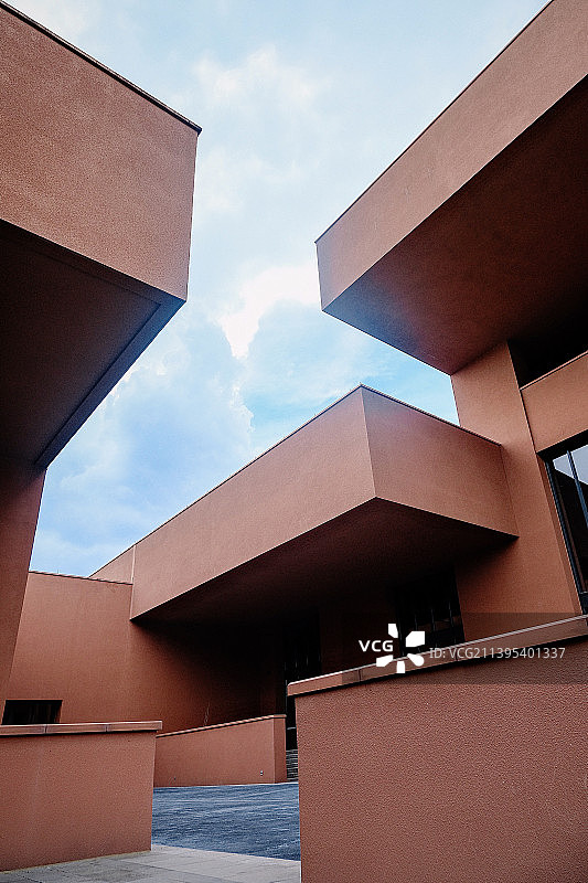 浙江自然博物院安吉馆建筑外部图片素材