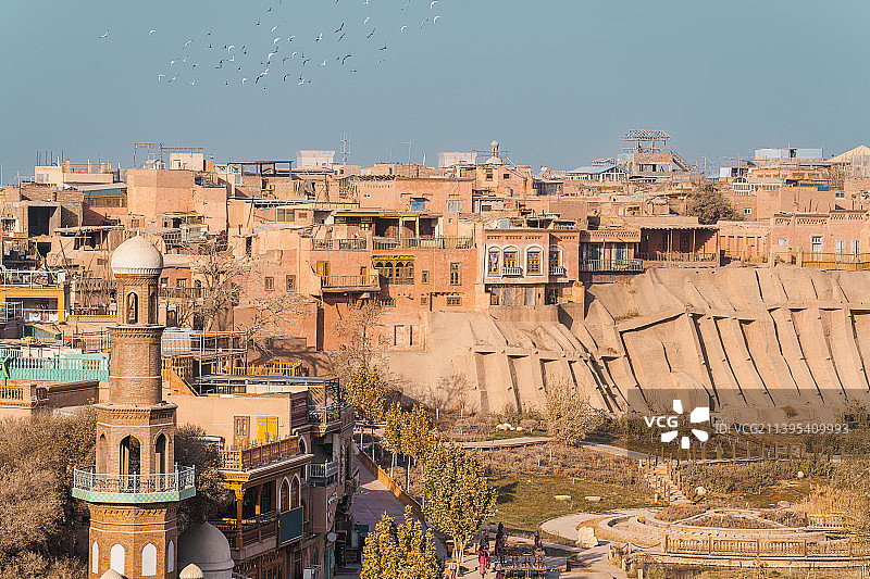 喀什古城图片素材