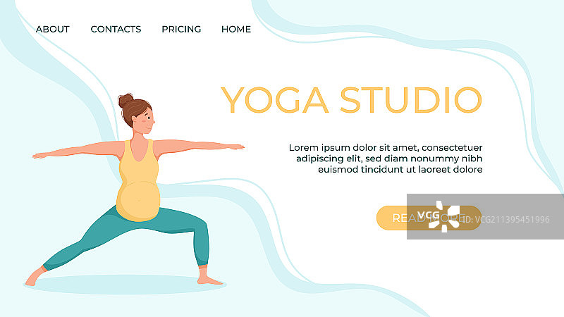 孕妇瑜伽馆banner模板图片素材