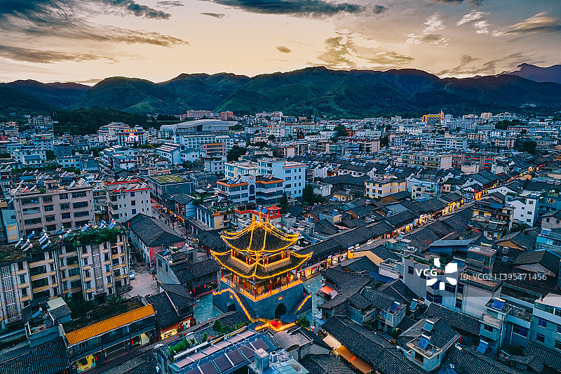 凉山州会理古城图片素材