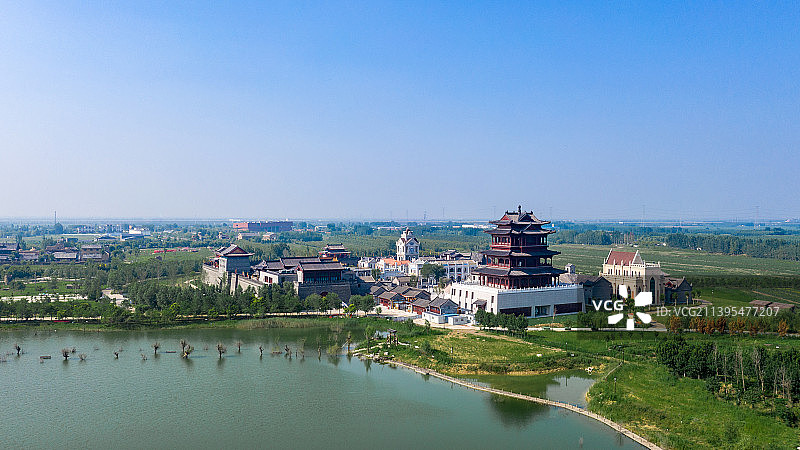 山东省高密市红高粱影视城图片素材