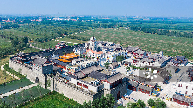 山东省高密市红高粱影视城图片素材