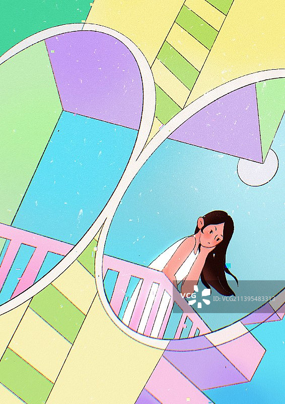 望远镜的那一边图片素材