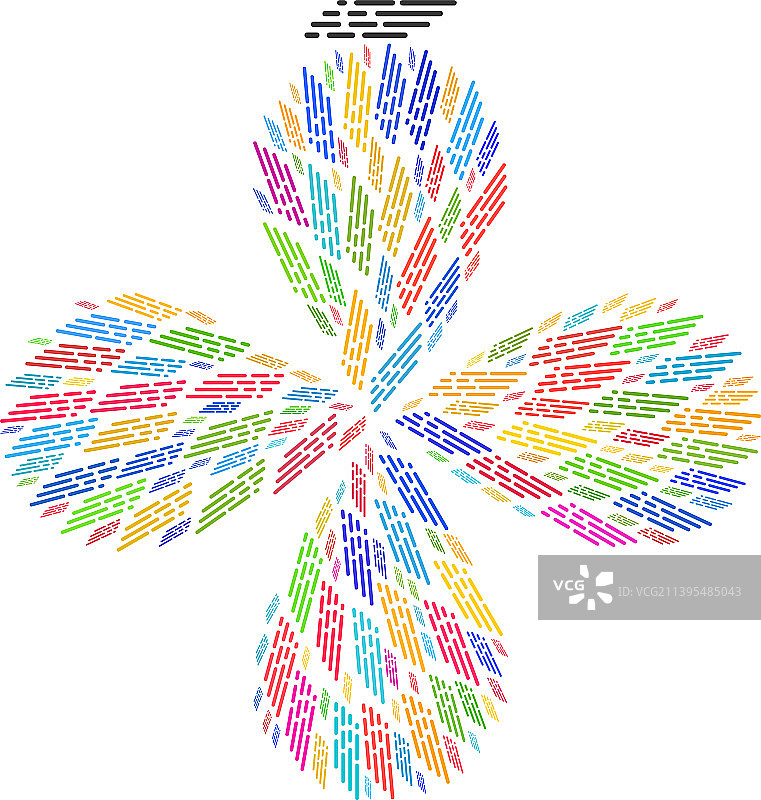 快速过渡效果图标明亮卷曲花朵图片素材